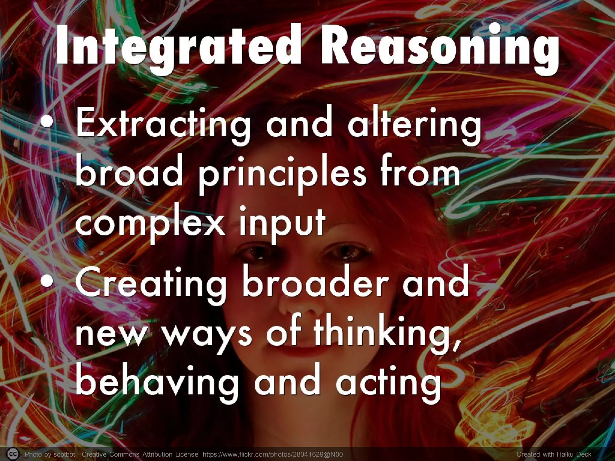 Photo by scotbot - Creative Commons Attribution License https://www.flickr.com/photos/28041629@N00 Created with Haiku Deck
 