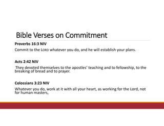 The dysfunctional church lack of commitment | PDF