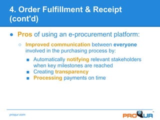 The e procurement process - a quick guide