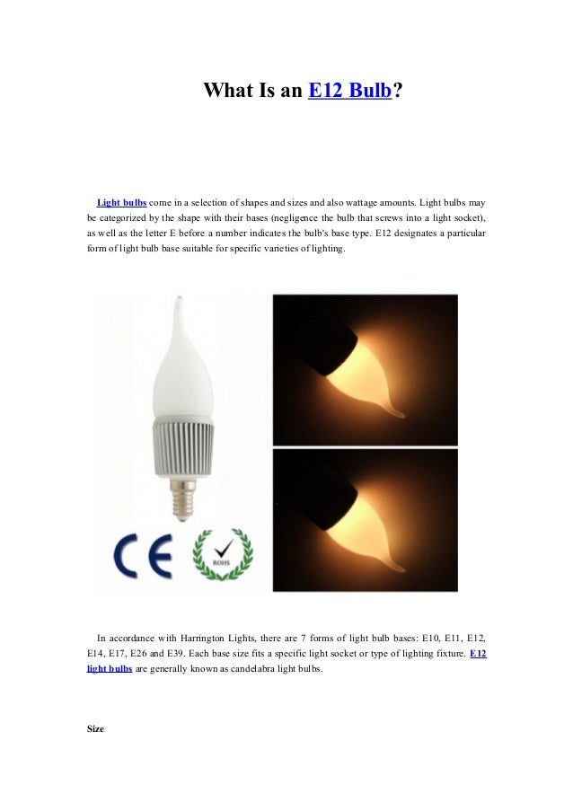 What Is An E12 Led Bulb what-is-an-e12-led-bulb