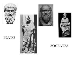 PLATO

        SOCRATES
 