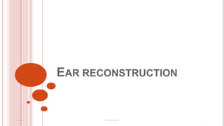EAR RECONSTRUCTION
EAR RECONSTRUCTION 1
1/31/2024
 