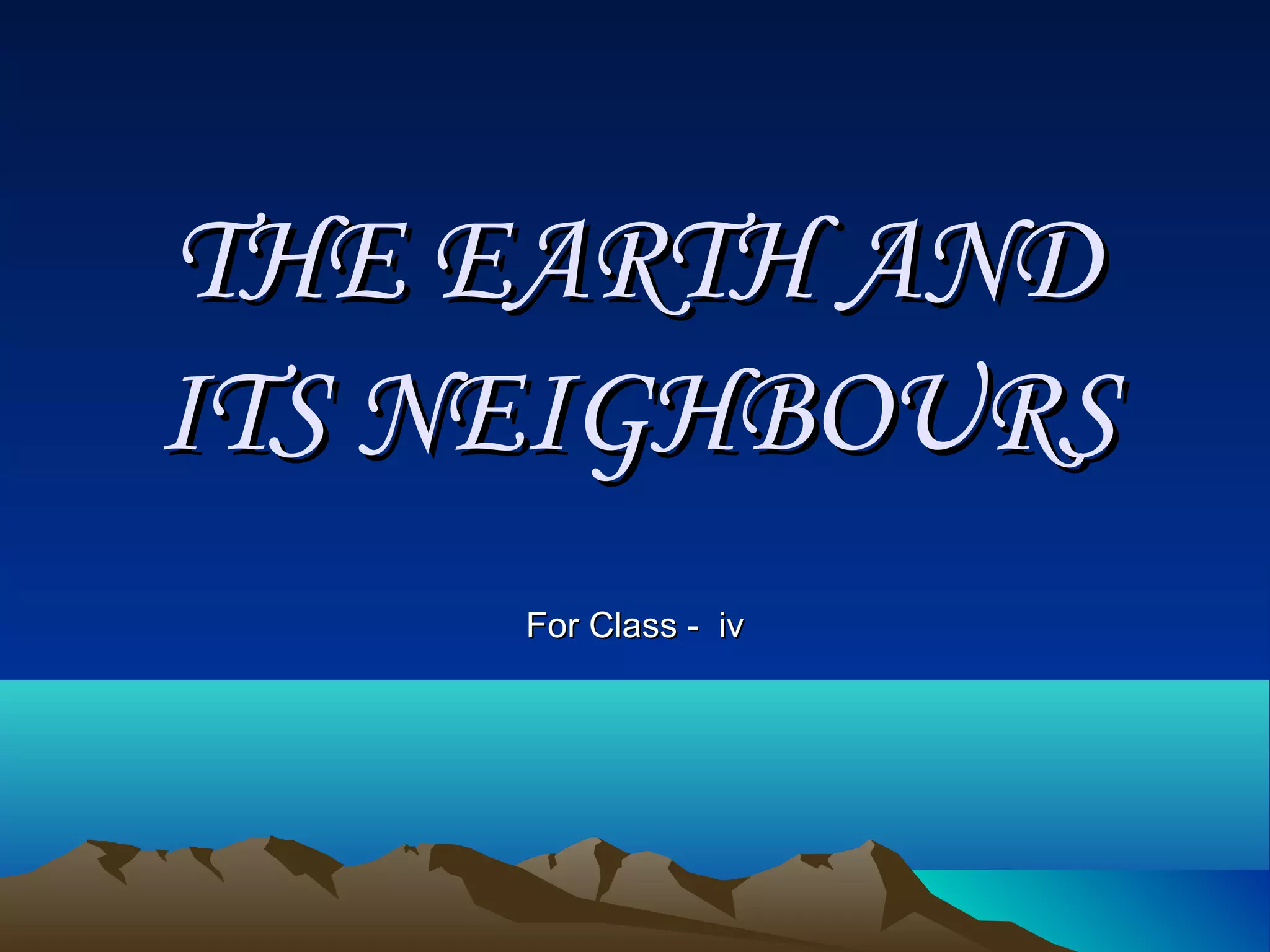 Namakkal Astrology Conference Online Astro Tv The Earth And Its Neighbours  PPT