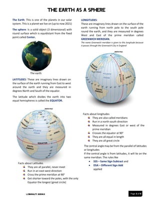 Sphere Earth Math The Earth as a sphere_025327.pdf