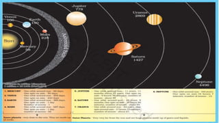 The earth in the solar system | PPTX