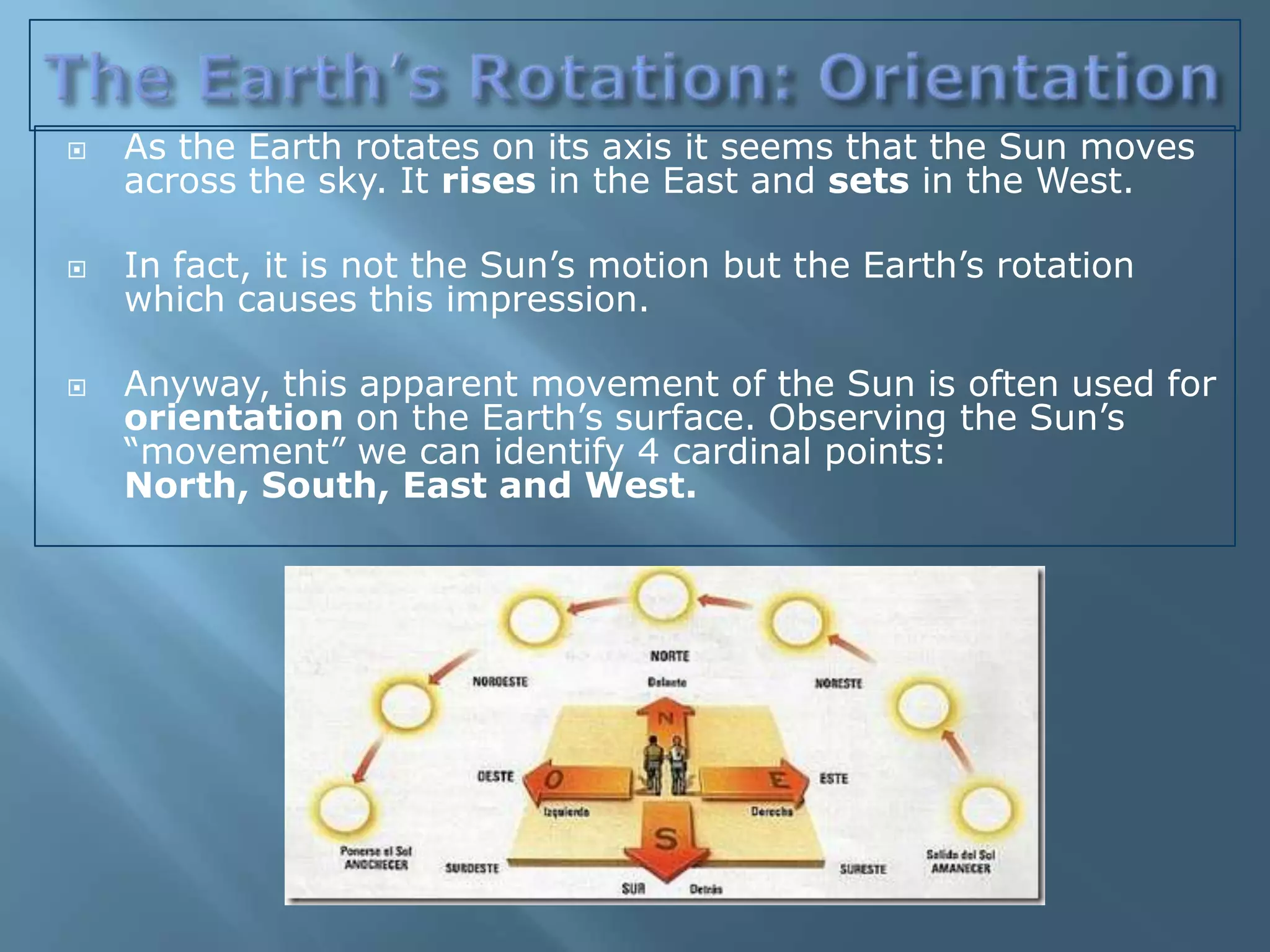 The Earth, Rotation and Revolution | PPTX