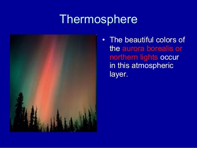 The earth's atmosphere atmospheric layers