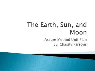 Assure Method Unit Plan
By: Chasity Parsons
 
