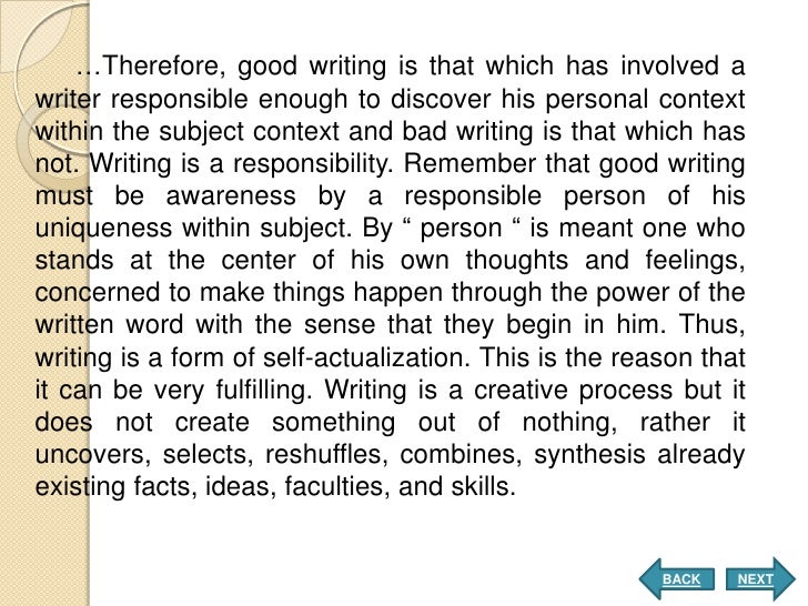 paragraph writing skill
