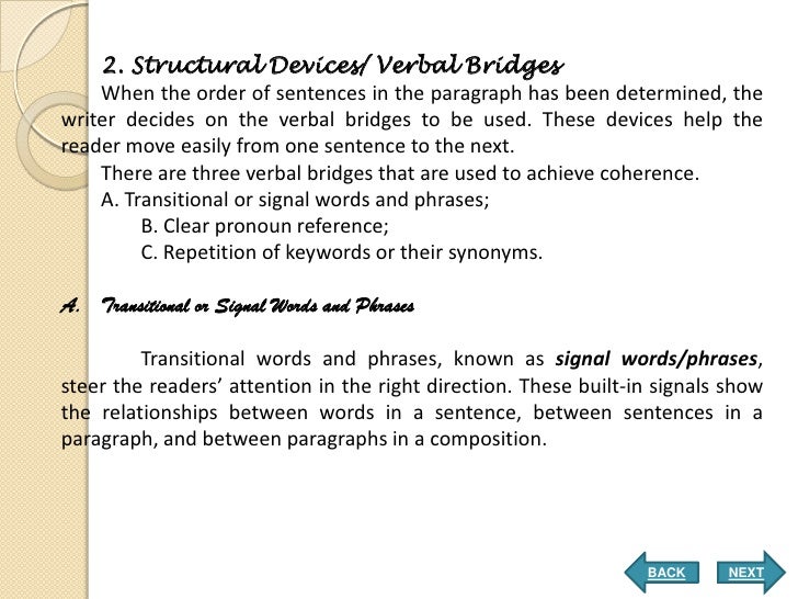 paragraph writing skill