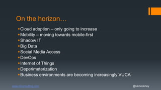 Deperimeterization Example The Economics of Security | PPT