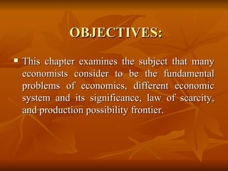 The Economic System | PPT