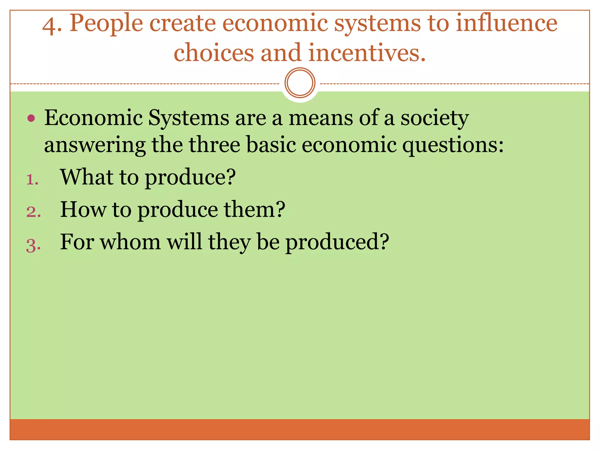 The Economic Way of Thinking (AP) | PPTX