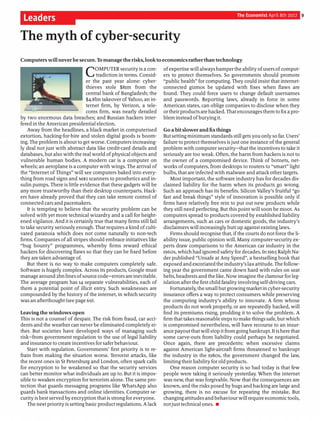 Why computers will never be safe | PDF
