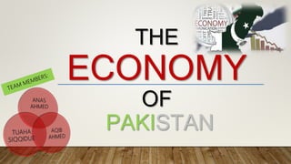 THE
ECONOMY
OF
PAKISTAN
 