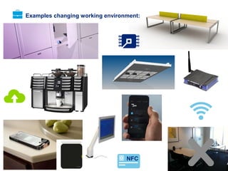 © 2013 Deloitte The Netherlands
Examples changing working environment:
NFC
 