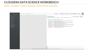 32© Cloudera, Inc. All rights reserved.
CLOUDERA DATA SCIENCE WORKBENCHList All The Models
CLOUDERA DATA SCIENCE WORKBENCH
 