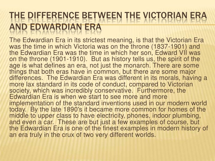 the differences between romantic period and victorian period Romanticism and victorianism are two interlocking literary eras that occurred between 1789 and 1870 the romanticism period preceded the victorianism era romantics wrote between 1784 and 1832 the romanticism period is famous for its prose and poetry the victorian era occurred between 1832 and 1901(christ. the differences between romantic period and victorian period Romanticism and victorianism are two interlocking literary eras that occurred between 1789 and 1870 the romanticism period preceded the victorianism era romantics wrote between 1784 and 1832 the romanticism period is famous for its prose and poetry the victorian era occurred between 1832 and 1901(christ.