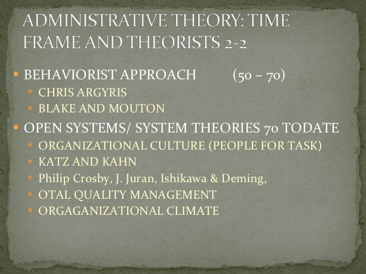 The effective administrator