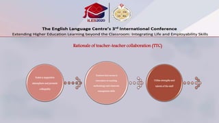 Teacher-Teacher Collaboration in Higher Education: EFL Teachers ...