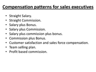 The effective sales executives