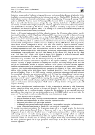 The effect of blended learning on students’ achievement, | PDF