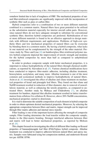 The effect of different fiber loading on flexural and thermal ...