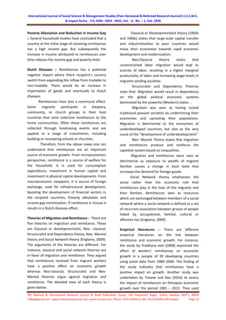 The effect of remittance on economic growth of eastern African ...
