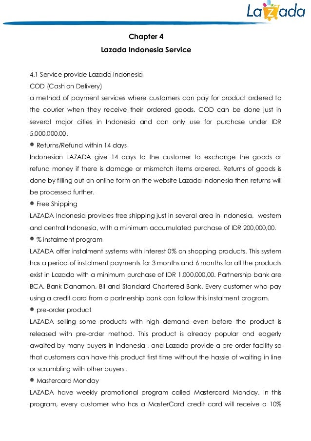 The Effect of Service Recovery in Lazada Indonesia towards