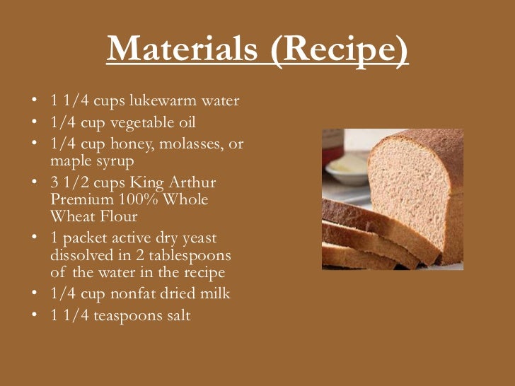 The Effect of Temperature on Bread Yeast