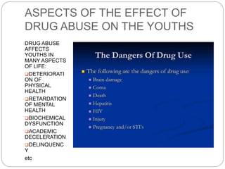 THE EFFECTS OF DRUG ABUSE ON YOUTHS__ama.pptx