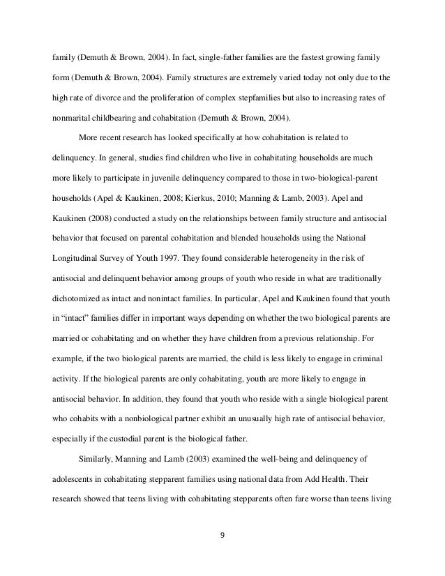 effects of single parent families on juvenile delinquency Delinquency and school performance whereby several studies show that single-parent families and step-parent families have a significant effect on the. effects of single parent families on juvenile delinquency Delinquency and school performance whereby several studies show that single-parent families and step-parent families have a significant effect on the.