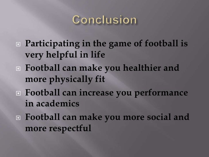 Gabe Ogunmolaperiod 6The effects of football on society
