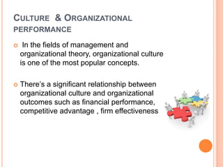 The effects of leadership styles & organizational culture over firm ...