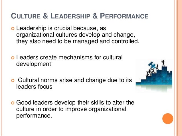 leadership and organizational performance leadership and organizational performance