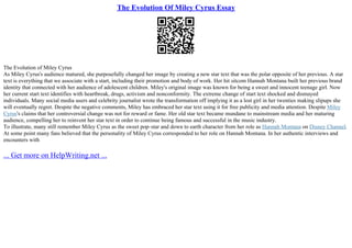 The Effects Of Make Up And Body Image | PPT