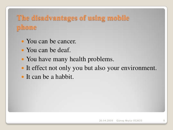 English essay on mobile phones