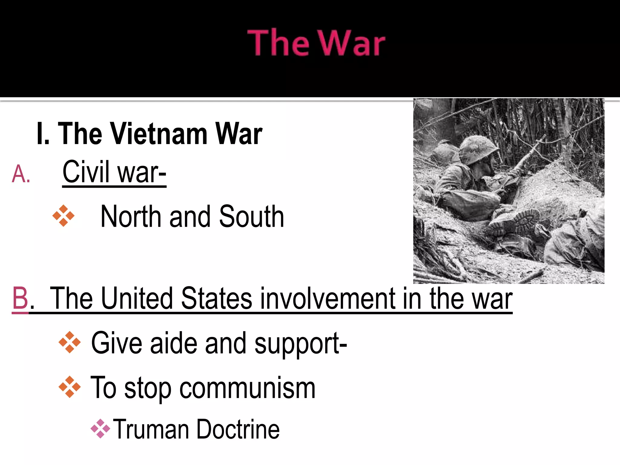 The effects of the vietnam war on american | PPTX