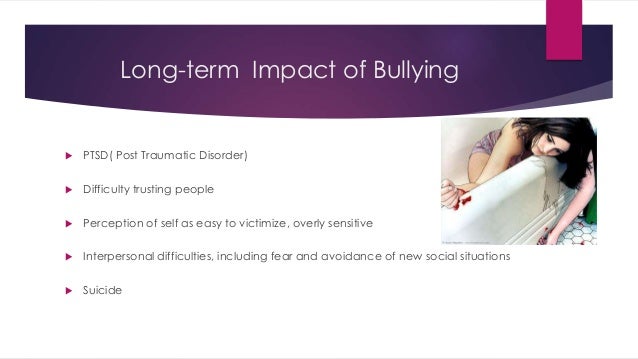 The effects that bullying has on people - by Jennyfer Gomez