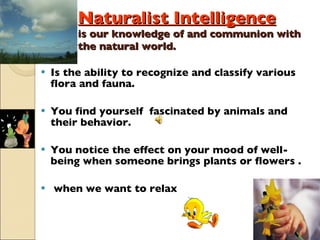 The Eight Intelligences | PPT