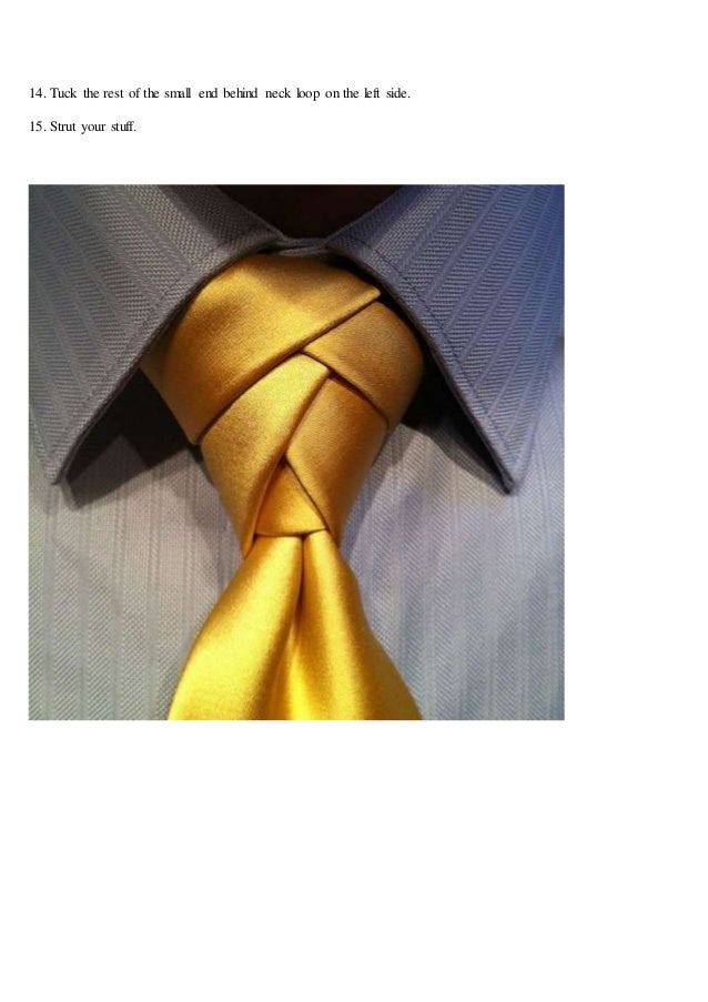 eldredge tie knot instructions
