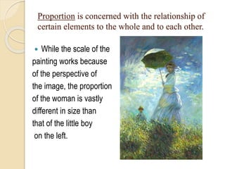 Proportion Non Example Indesign Elements The elements and principles of design best | PPTX