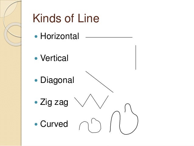 Types Of Lines In Art And Their Meaning : Number names worksheets vertical horizontal diagonal