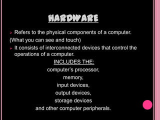 The elements of a computer system | PPTX