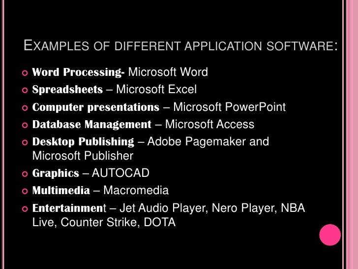 Components Of Hardware Software And Peopleware Example
