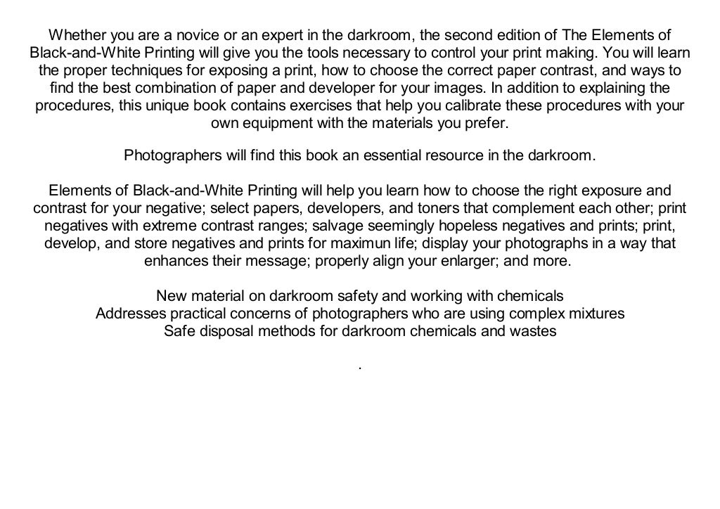 Download The Elements Of Black And White Printing download-the-elements-of-black-and-white-printing