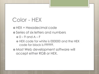 The Elements of Design - Color | PPTX