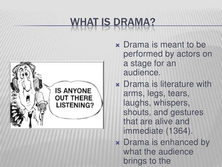 what is drama