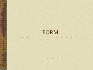 FORM
 