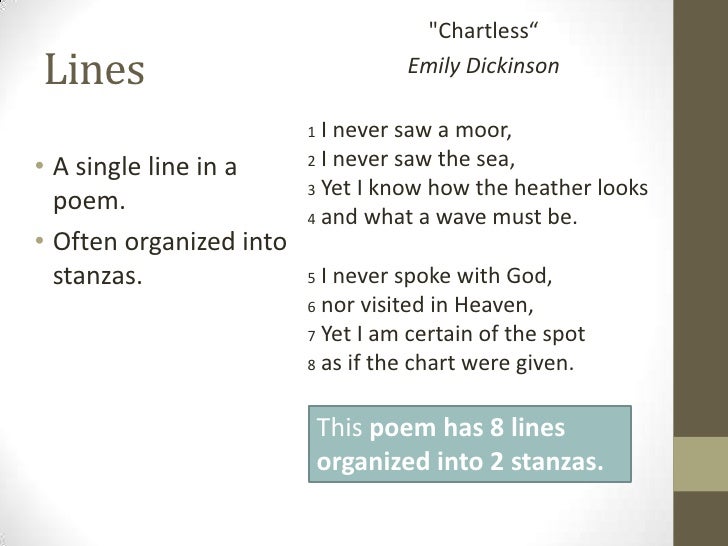 poem lines
